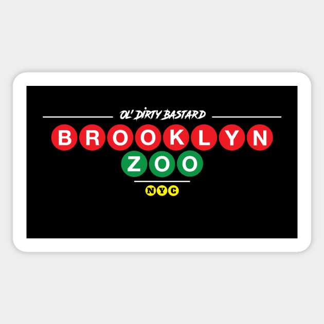 Brooklyn Zoo Sticker by nycsubwaystyles